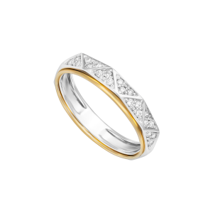 Nhẫn cưới Tơ Hồng Kim cương Vàng 58,5% (14K) VELORA DD00C001406